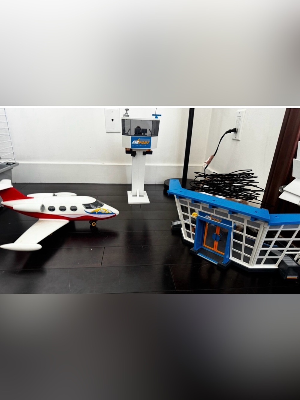 Playmobil Airport Playset with Airplane